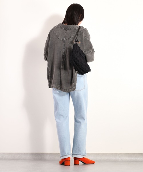 cepo（セポ）の「パウダー加工サマージャケット（その他アウター・レディース・カーキ/ブラック・M）」の21枚目の写真