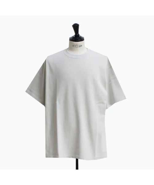 SISE(シセ)の「SISE BOX T-SHIRTS(Tシャツ/カットソー・メンズ・ブラック/ホワイト/カーキ/グレー/ダークブラック/ブルー/ネイビー/ブルー系その他・MEDIUM/SMALL)」の5枚目の写真