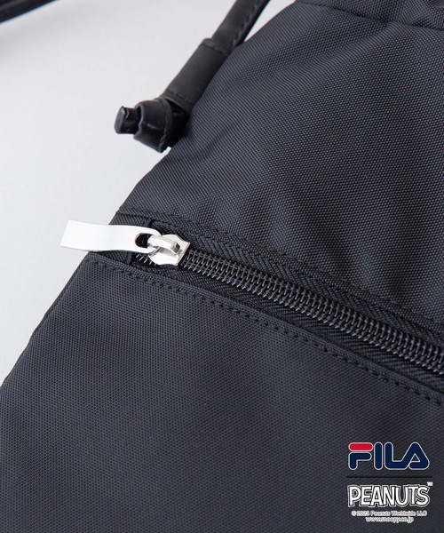 PEANUTS(ピーナッツ)の「【FILA/フィラ】【PEANUTS/ピーナッツ】スヌーピー キンチャクミニバッグ(ショルダーバッグ・レディース・ベージュ/グリーン/ブラック・FREE)」の11枚目の写真