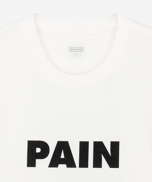 TANGTANG（タンタン）の「TANGTANG | 半袖Tシャツ AIN'T PAIN WOMEN（Tシャツ/カットソー・レディース・ホワイト・S）」の10枚目の写真