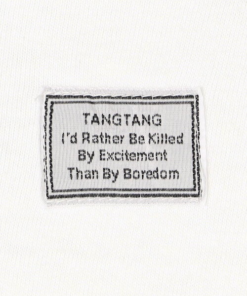 TANGTANG（タンタン）の「TANGTANG | 半袖Tシャツ AIN'T PAIN WOMEN（Tシャツ/カットソー・レディース・ホワイト・S）」の7枚目の写真