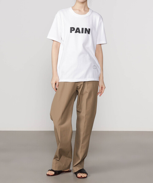 TANGTANG（タンタン）の「TANGTANG | 半袖Tシャツ AIN'T PAIN WOMEN（Tシャツ/カットソー・レディース・ホワイト・S）」の6枚目の写真