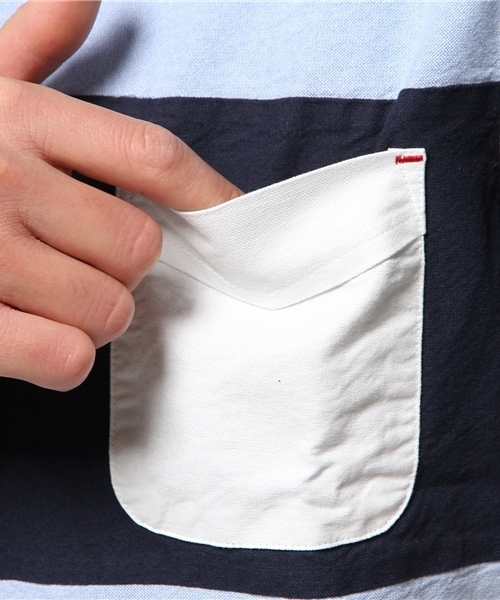 WEGO（ウィゴー）の「WEGO/クレイジーパターンシャツ（シャツ/ブラウス・メンズ・ホワイト/ネイビー・MEDIUM/LARGE）」の10枚目の写真