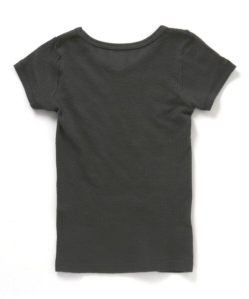 BREEZE（ブリーズ）の「半袖メッシュ肌着（インナーウェア/肌着・キッズ・ミント/オフホワイト/イエロー/サックスブルー/チャコール/グレー/ピンク・100/140/120）」の10枚目の写真