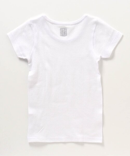 BREEZE（ブリーズ）の「半袖メッシュ肌着（インナーウェア/肌着・キッズ・ミント/オフホワイト/イエロー/サックスブルー/チャコール/グレー/ピンク・100/140/120）」の14枚目の写真