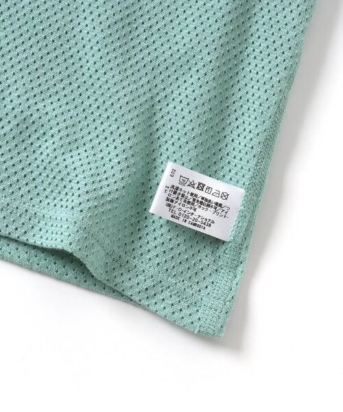 BREEZE（ブリーズ）の「半袖メッシュ肌着（インナーウェア/肌着・キッズ・ミント/オフホワイト/イエロー/サックスブルー/チャコール/グレー/ピンク・100/140/120）」の11枚目の写真