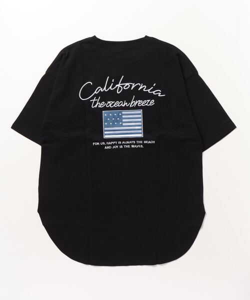 Mac-House(マックハウス)の「UNDERWRAPS アンダーラップス ラウンドヘムビッグシルエットTシャツ(Tシャツ/カットソー・レディース・ホワイト/グレイッシュベージュ/ブラック・フリー)」の4枚目の写真