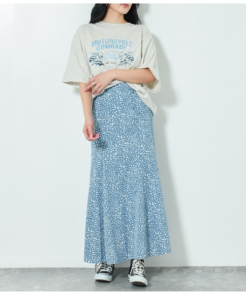 ANAP(アナップ)の「ダルメシアン柄マーメイドスカート(スカート・レディース・ブラック/ブルー/アイボリー・FREE)」の15枚目の写真