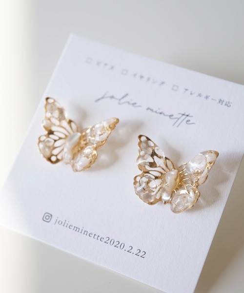 CERCA(チェルカ)の「jolie minette/小ぶりデザイン ピアス(ピアス(両耳用)・レディース・A・FREE)」の2枚目の写真