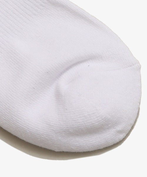 atmos（アトモス）の「atmos JACQUARD LOGO SOCKS 2（ソックス/靴下・メンズ・グレー/ブラック/ホワイト×ブルー・26-28cm）」の10枚目の写真