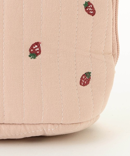 petit main(プティマイン)の「総柄刺繍保冷マルチポーチ(その他ベビー用品・キッズ・アイボリー/ライトピンク/ライトグリーン・FREE)」の13枚目の写真