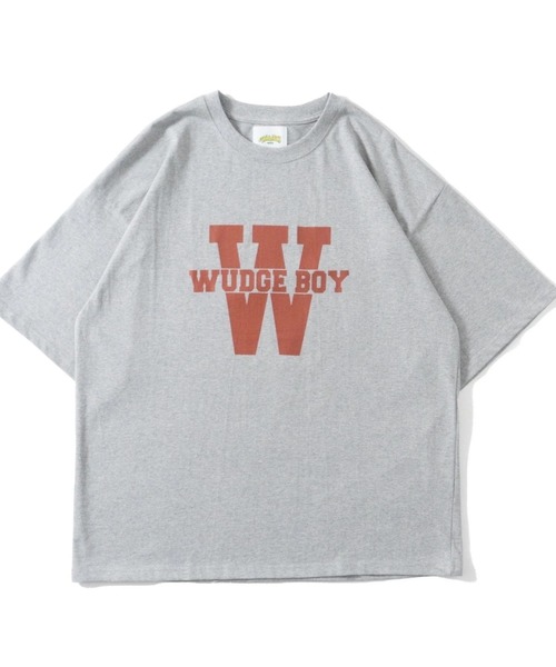 WudgeBoy(ワッジボーイ)の「W WUDGE BOY T-shirt(Tシャツ/カットソー・レディース・ホワイト/オレンジ/グレー・MEDIUM/LARGE)」の3枚目の写真