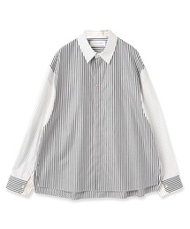 【新品未使用】24ss クルニ　ノーカラーシャツ 76047800b_8_d_215.jpg