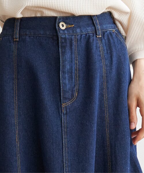 LBC（エルビーシー）の「デニムフレアロングスカート（スカート