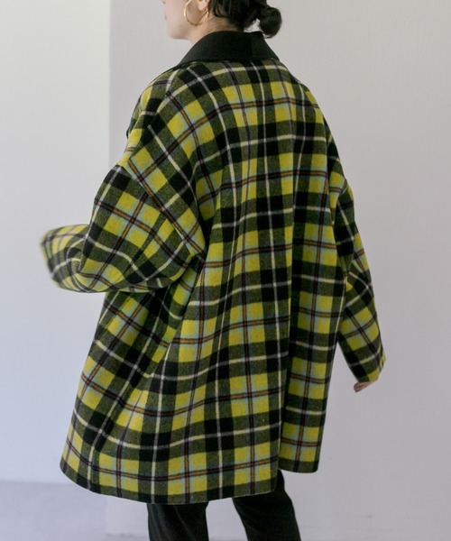Kinloch Anderson 23AW別注・ダブルフェイスショートコート