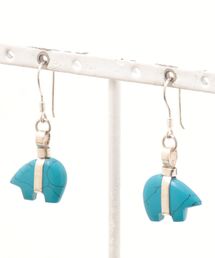 ARCHIVER（アーカイバ）の「【W】【it】【LAST HEAVEN】天然石グリズリーピアス（ピアス（両耳用））」