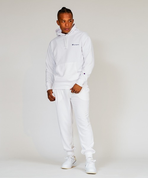 Champion(チャンピオン)の「【Champion/チャンピオン】メンズ スポーツ フーデッドスウェットシャツ(パーカー・メンズ・ブラック/グレー/ホワイト/ネイビー・X-LARGE/MEDIUM/LARGE)」の9枚目の写真
