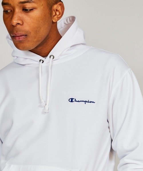 Champion(チャンピオン)の「【Champion/チャンピオン】メンズ スポーツ フーデッドスウェットシャツ(パーカー・メンズ・ブラック/グレー/ホワイト/ネイビー・X-LARGE/MEDIUM/LARGE)」の12枚目の写真