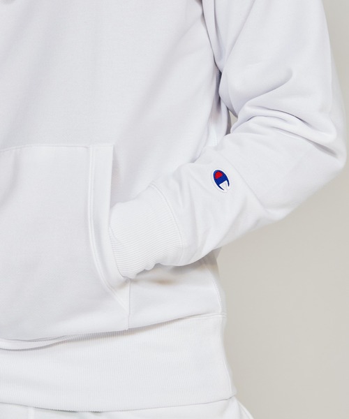 Champion(チャンピオン)の「【Champion/チャンピオン】メンズ スポーツ フーデッドスウェットシャツ(パーカー・メンズ・ブラック/グレー/ホワイト/ネイビー・X-LARGE/MEDIUM/LARGE)」の13枚目の写真