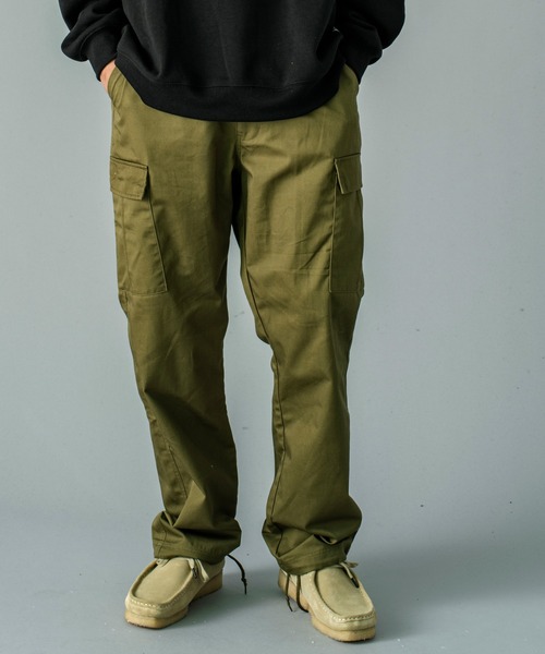 JACKROSE(ジャックローズ)の「JE-TCツイルバックシャーリングカーゴパンツ(カーゴパンツ・メンズ・カーキ/ブラック・L/M)」の12枚目の写真