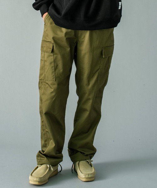 JACKROSE(ジャックローズ)の「JE-TCツイルバックシャーリングカーゴパンツ(カーゴパンツ・メンズ・カーキ/ブラック・L/M)」の13枚目の写真