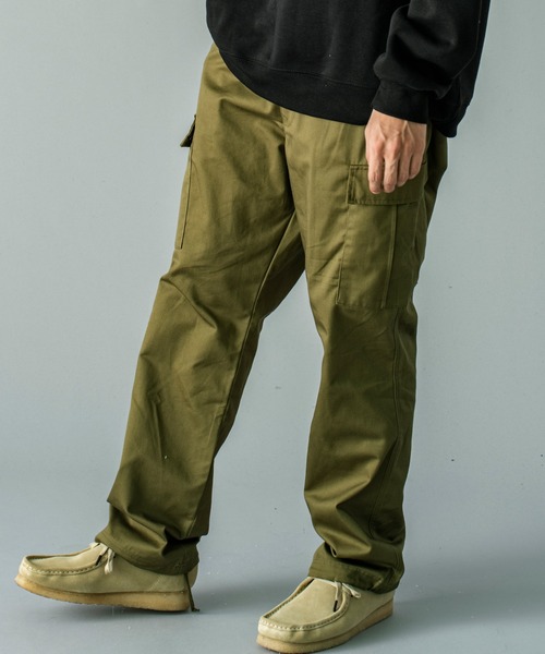 JACKROSE(ジャックローズ)の「JE-TCツイルバックシャーリングカーゴパンツ(カーゴパンツ・メンズ・カーキ/ブラック・L/M)」の15枚目の写真