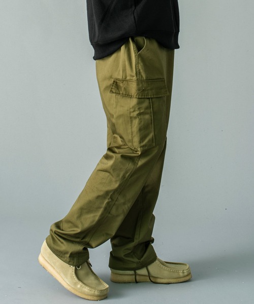 JACKROSE(ジャックローズ)の「JE-TCツイルバックシャーリングカーゴパンツ(カーゴパンツ・メンズ・カーキ/ブラック・L/M)」の16枚目の写真