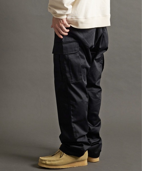 JACKROSE(ジャックローズ)の「JE-TCツイルバックシャーリングカーゴパンツ(カーゴパンツ・メンズ・カーキ/ブラック・L/M)」の5枚目の写真