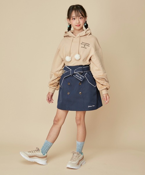 JENNI love（ジェニィラブ）の「そでボアポンポン付きアニマル