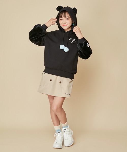カレーパンチさま専用！メゾピアノ　くまちゃんパーカー 　姉妹お揃い可♡ お取り寄せ】ゆめかわ 治療中 くまちゃん パーカー | LOUIS LOVER