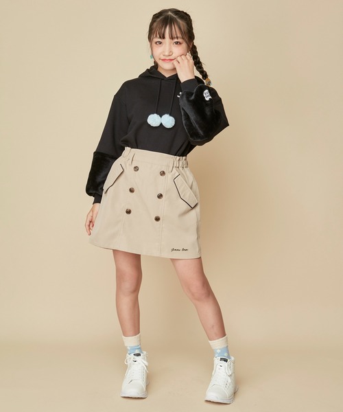 ジェニィラブ✧新品✧裏ボアあったかパーカー140 新品 JENNI love ジェニィラブ ジップパーカー 総柄 140 - メルカリ