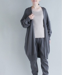 nofl（ノフル）の「set : ニットロングカーディガン（カーディガン/ボレロ）」