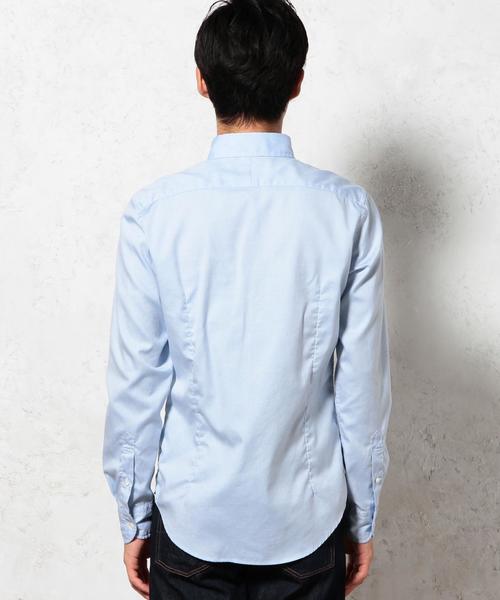 green label relaxing（グリーンレーベルリラクシング）の「□PIN/OX GIZA BD シャツ（シャツ/ブラウス・メンズ・ホワイト/ライトブルー・X-LARGE/SMALL/MEDIUM/LARGE）」の10枚目の写真