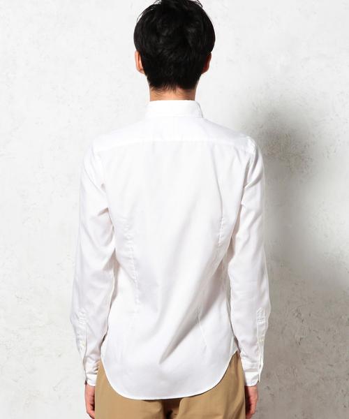 green label relaxing（グリーンレーベルリラクシング）の「□PIN/OX GIZA BD シャツ（シャツ/ブラウス・メンズ・ホワイト/ライトブルー・X-LARGE/SMALL/MEDIUM/LARGE）」の9枚目の写真