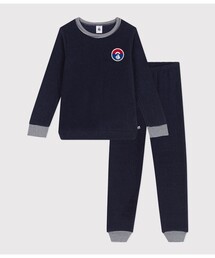 PETIT BATEAU（プチバトー）の「パイル長袖パジャマ（ルームウェア/パジャマ・キッズ）」