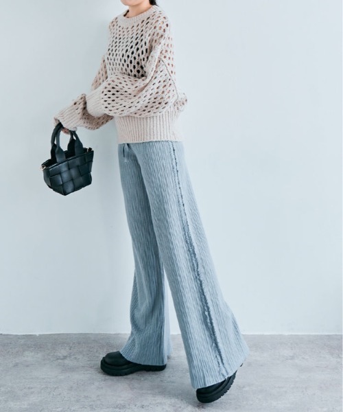Diante  ニットパンツ Diante ニットパンツ PANTS | DIANTÉ (ディアンテ)公式通販サイト