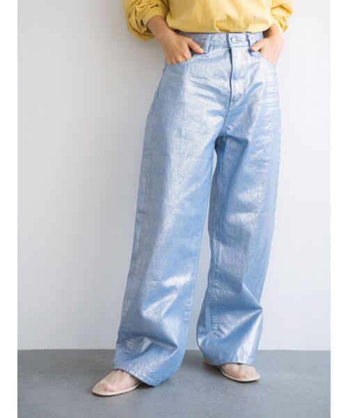 Ungrid（アングリッド）の「シアーフラットシューズ（バレエシューズ・レディース・ピンク/オフホワイト・S/M/L）」の19枚目の写真