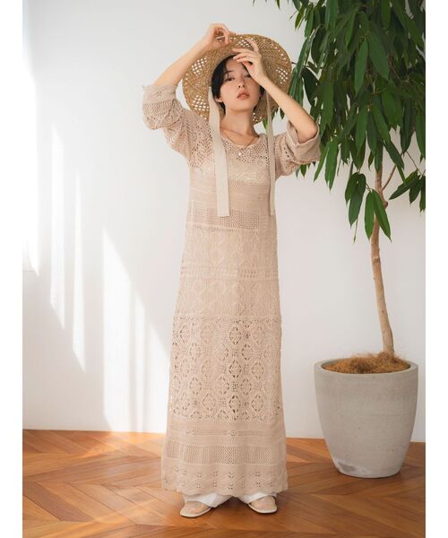 Ungrid（アングリッド）の「シアーフラットシューズ（バレエシューズ・レディース・ピンク/オフホワイト・S/M/L）」の13枚目の写真