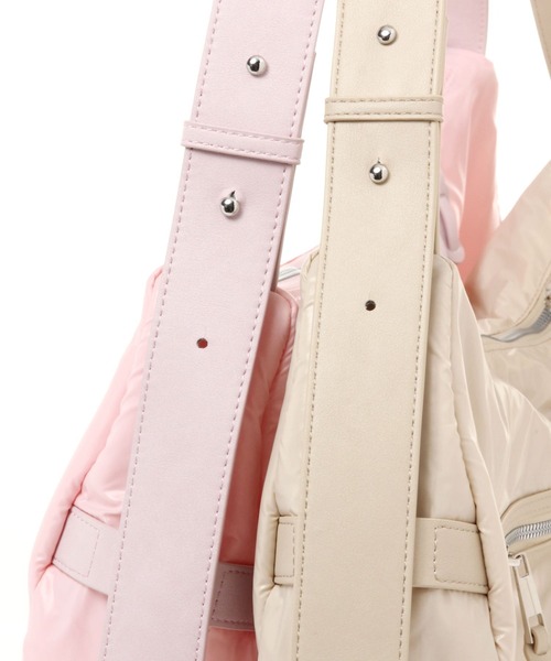 HEREIAM(ヘレイアム)の「【HEREIAM】パディングショルダーBAG(ショルダーバッグ・レディース・ブラック/ナチュラル/ベビーピンク・FREE)」の20枚目の写真