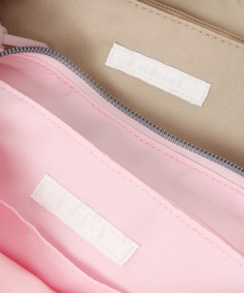HEREIAM(ヘレイアム)の「【HEREIAM】パディングショルダーBAG(ショルダーバッグ・レディース・ブラック/ナチュラル/ベビーピンク・FREE)」の11枚目の写真