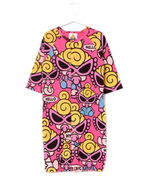 HYSTERIC MINI | BABY HELLO HYSTERIC MINI 総柄 2WAYロンパース(ロンパース)