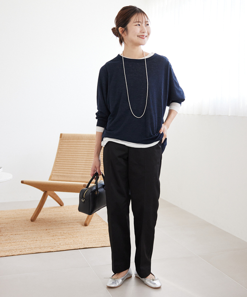 SLOBE IENA（スローブイエナ）の「センタープレスチノパンツ