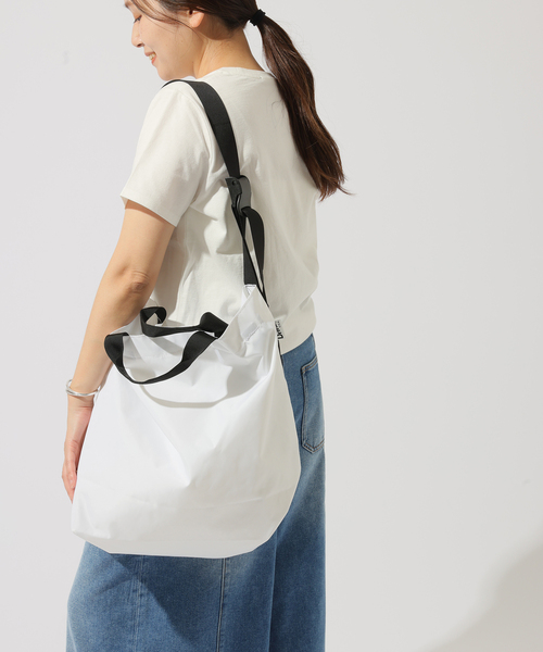 Drifter（ドリフター）の「《WEB限定》【Drifter/ドリフター】PLAIN SHOULDER BAG：ショルダーバッグ（ショルダーバッグ・レディース・ホワイト/ブラック・FREE）」の18枚目の写真