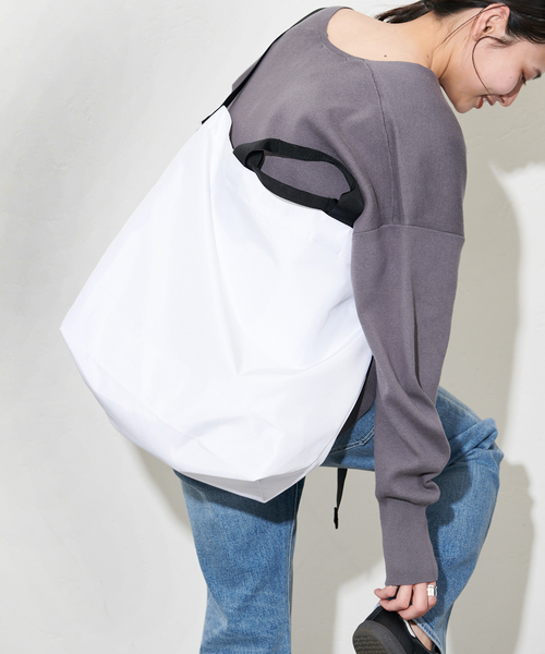 Drifter（ドリフター）の「《WEB限定》【Drifter/ドリフター】PLAIN SHOULDER BAG：ショルダーバッグ（ショルダーバッグ・レディース・ホワイト/ブラック・FREE）」の20枚目の写真