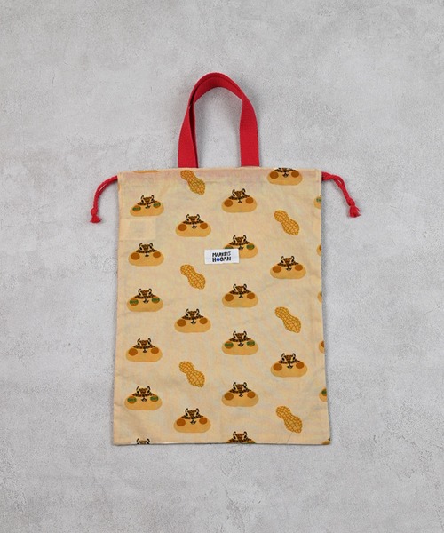 MARKEY'S（マーキーズ）の「[26年春夏新色＆再入荷]ソウガラ巾着(L)（ポーチ・キッズ・グリーン/ブラウン/ライトグレー/ホワイト/ラベンダー/ブラック/アイボリー/オレンジ/ブルー/ターコイズブルー/ベージュ/レッド/ホワイト系その他/グリーン系その他/キャメル/ブルー系その他/ライトブルー・L）」の8枚目の写真