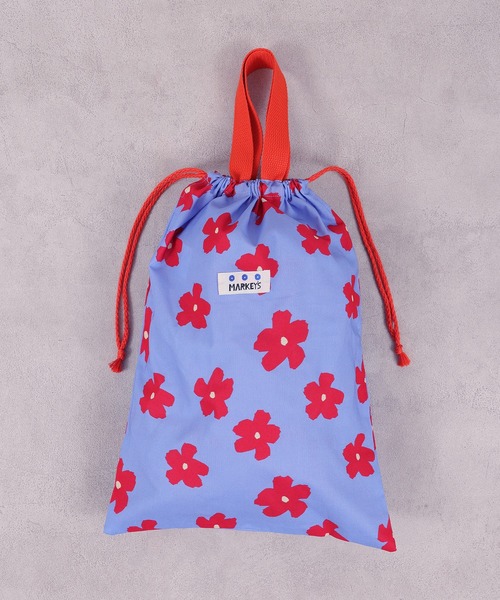 MARKEY'S（マーキーズ）の「[26年春夏新色＆再入荷]ソウガラ巾着(L)（ポーチ・キッズ・グリーン/ブラウン/ライトグレー/ホワイト/ラベンダー/ブラック/アイボリー/オレンジ/ブルー/ターコイズブルー/ベージュ/レッド/ホワイト系その他/グリーン系その他/キャメル/ブルー系その他/ライトブルー・L）」の13枚目の写真