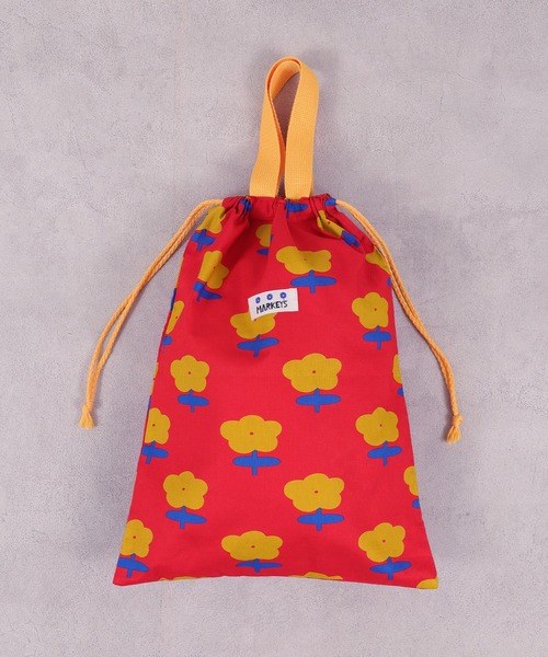 MARKEY'S（マーキーズ）の「[26年春夏新色＆再入荷]ソウガラ巾着(L)（ポーチ・キッズ・グリーン/ブラウン/ライトグレー/ホワイト/ラベンダー/ブラック/アイボリー/オレンジ/ブルー/ターコイズブルー/ベージュ/レッド/ホワイト系その他/グリーン系その他/キャメル/ブルー系その他/ライトブルー・L）」の16枚目の写真