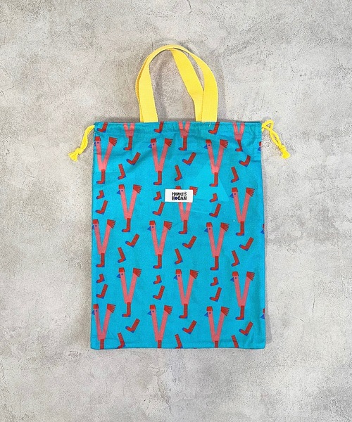 MARKEY'S（マーキーズ）の「[26年春夏新色＆再入荷]ソウガラ巾着(L)（ポーチ・キッズ・グリーン/ブラウン/ライトグレー/ホワイト/ラベンダー/ブラック/アイボリー/オレンジ/ブルー/ターコイズブルー/ベージュ/レッド/ホワイト系その他/グリーン系その他/キャメル/ブルー系その他/ライトブルー・L）」の12枚目の写真