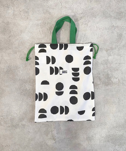 MARKEY'S（マーキーズ）の「[26年春夏新色＆再入荷]ソウガラ巾着(L)（ポーチ・キッズ・グリーン/ブラウン/ライトグレー/ホワイト/ラベンダー/ブラック/アイボリー/オレンジ/ブルー/ターコイズブルー/ベージュ/レッド/ホワイト系その他/グリーン系その他/キャメル/ブルー系その他/ライトブルー・L）」の3枚目の写真