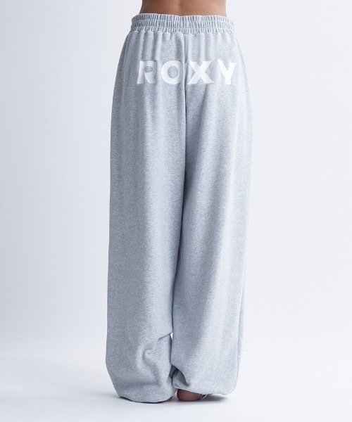 ROXY(ロキシー)の「PLANET RING PANTS/ロキシードローコード付きオーバーシルエットスウェットパンツ(スウェットパンツ・レディース・ホワイト/グレー/ブラック/ミント・MEDIUM/LARGE/SMALL)」の3枚目の写真